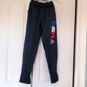 Youth medium USA soccer joggers
